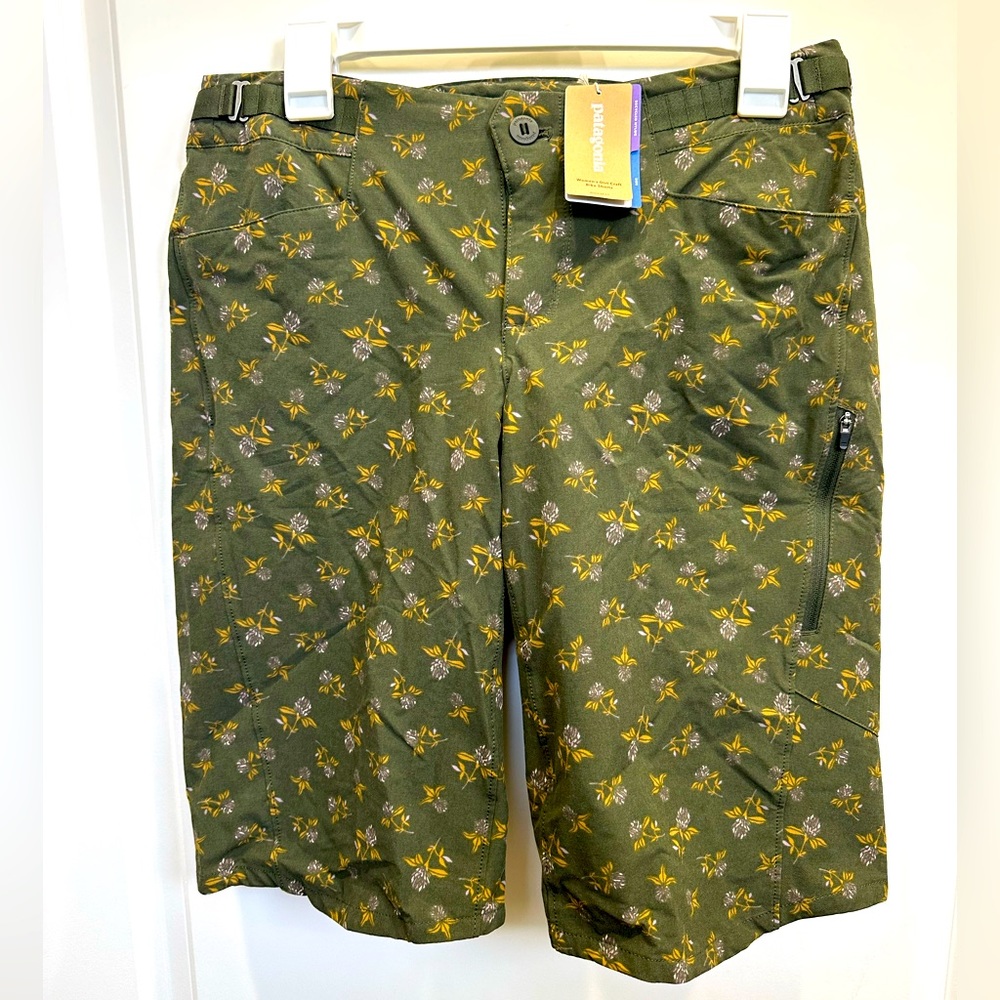 New Patagonia bike shorts with removable padded liner